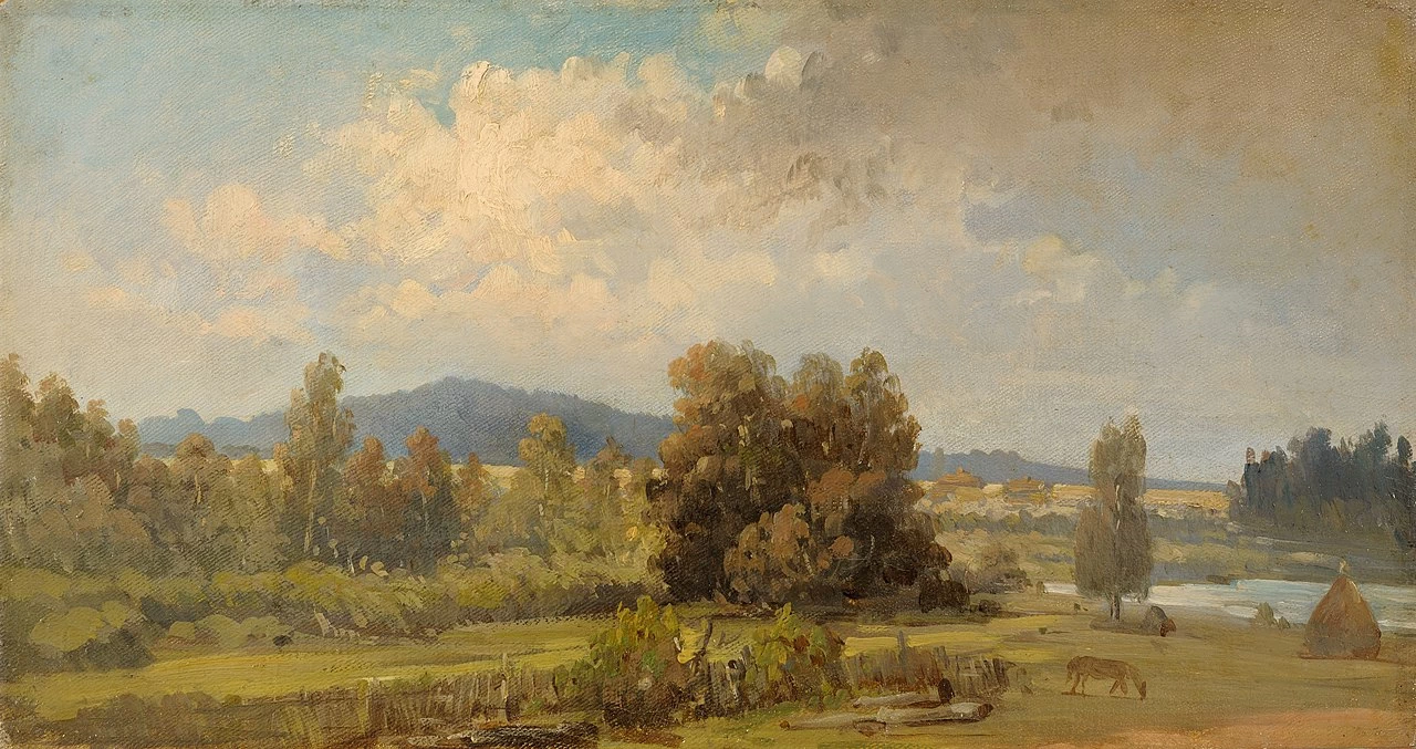 Julie Wilhelmine Hagen - Schwarz, Blauberg vicino a Wolmar